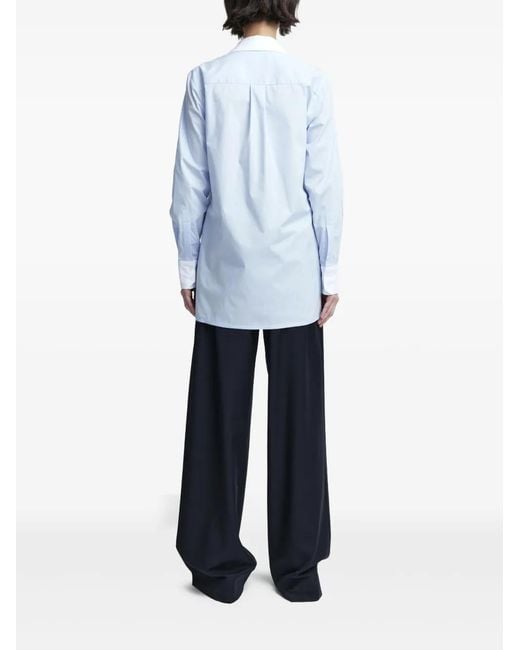 16Arlington Blue Marley Poplin Shirt