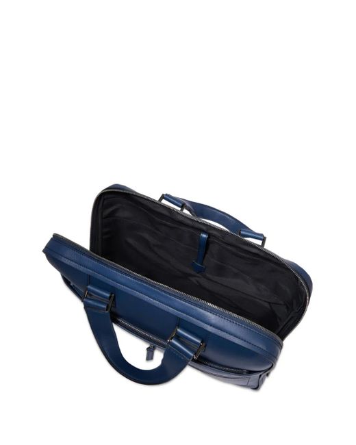 Lancel Blue Max De Leather Briefcase for men