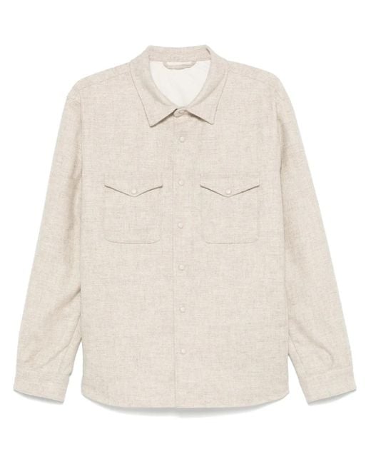 メンズ Eraldo パデッド シャツ White