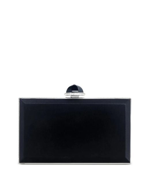 Judith Leiber Black Skylar Crystal-Embellished Clutch Bag