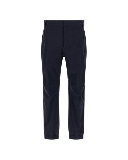Moncler Blue Gore-Tex Trousers for men
