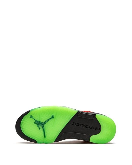 Nike Yellow Air 5 Retro "What The" Sneakers for men