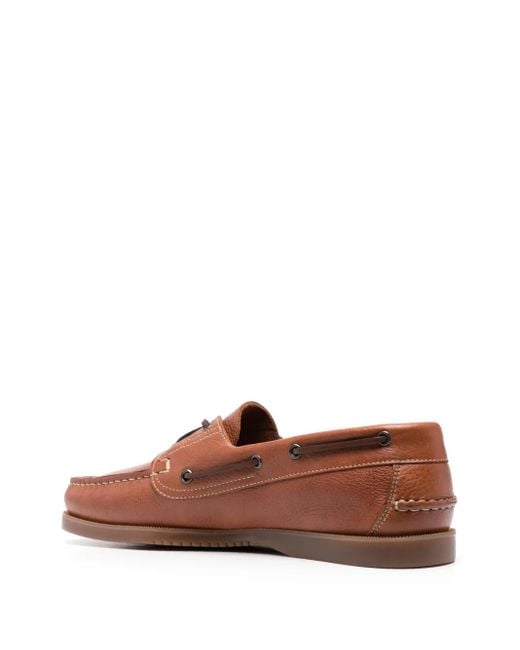 Paraboot Brown 'barth' Loafers for men