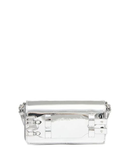 MM6 by Maison Margiela White Small Bracelet Shoulder Bag for men
