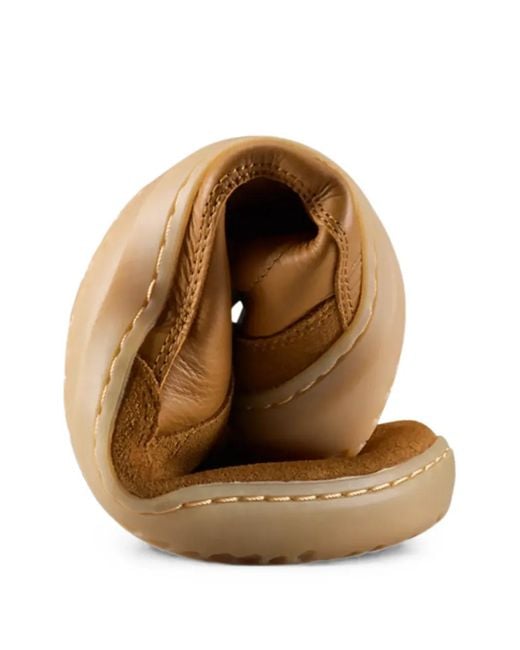 Vivobarefoot Brown Gobi Ii Panelled Leather Sneakers for men
