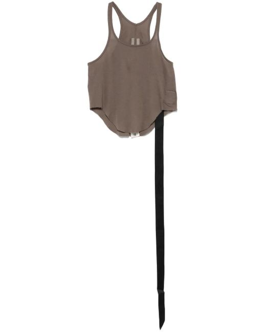 Rick Owens クロップド タンクトップ Gray