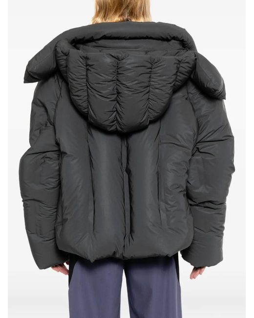 DingYun Zhang Gray Doudoune À Capuche for men