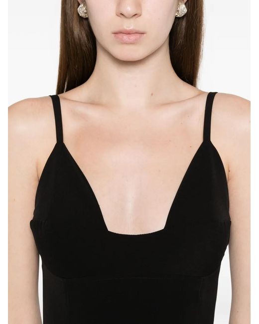 Axel 113 Black Tess Midi Dress