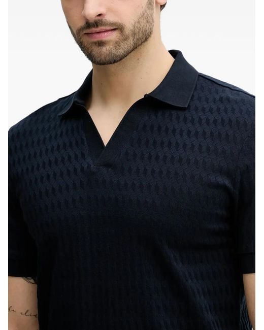 Joop! Black Cleison Polo Shirt for men