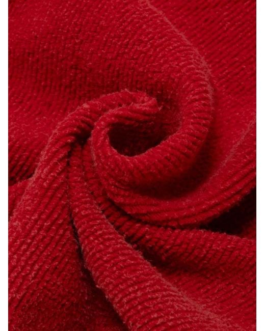 Aape By A Bathing Ape Red Crew-Neck Sweatshirt for men