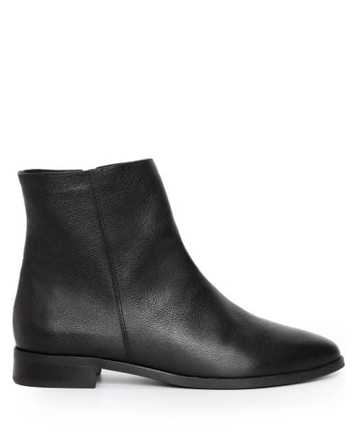 Sarah Chofakian Black Marianne Ankle Boots