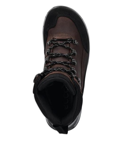 Ecco Black Offroad Lace-Up Boots for men