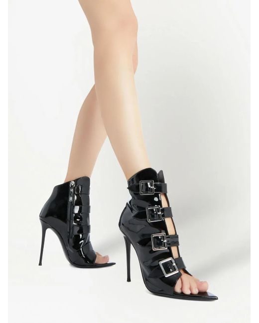 Giuseppe Zanotti Black Intriigo Buckle 105Mm Boots