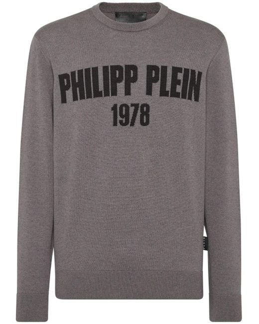 Pull 1978 Philipp Plein pour homme en coloris Gray