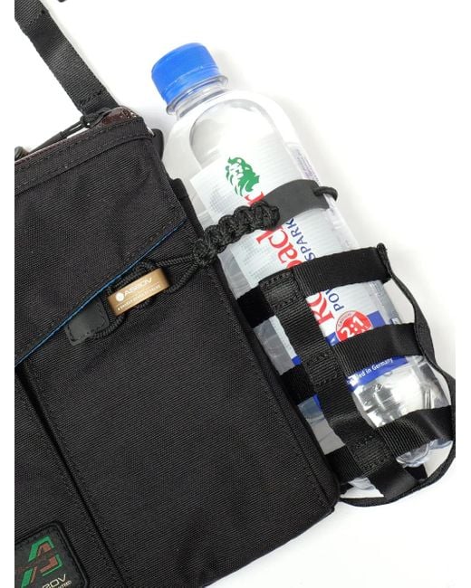 As2ov Black Cordura Waterproof Shoulder Bag