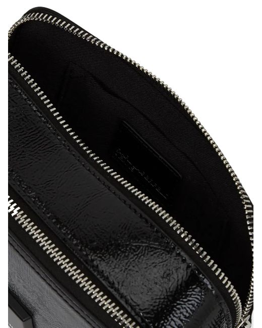 Karl Lagerfeld Black Sac À Bandoulière À Logo