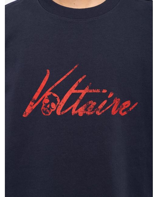 Zadig & Voltaire Blue Teddy T-Shirt for men
