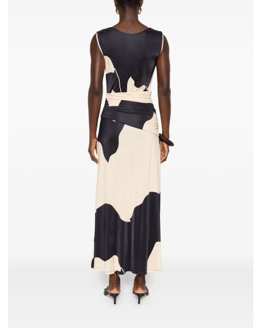 Johanna Ortiz Black Horizonte Mistico Midi Dress