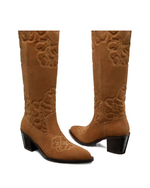 Stuart Weitzman Brown Felix Boot