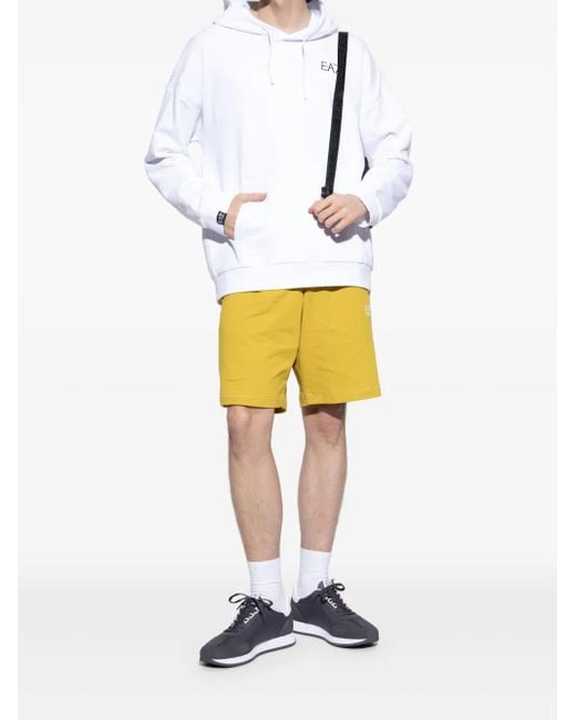 Sneakers Con Logo di EA7 in Gray da Uomo