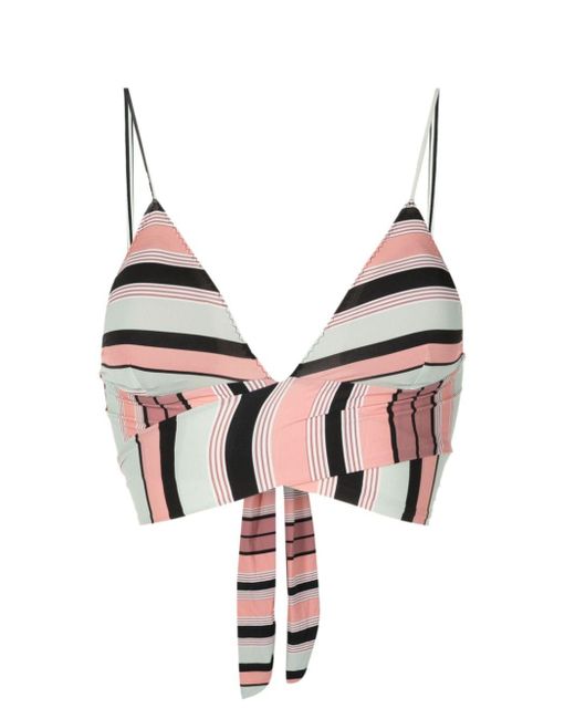 Clube Bossa Multicolor Havel Striped Bikini Top
