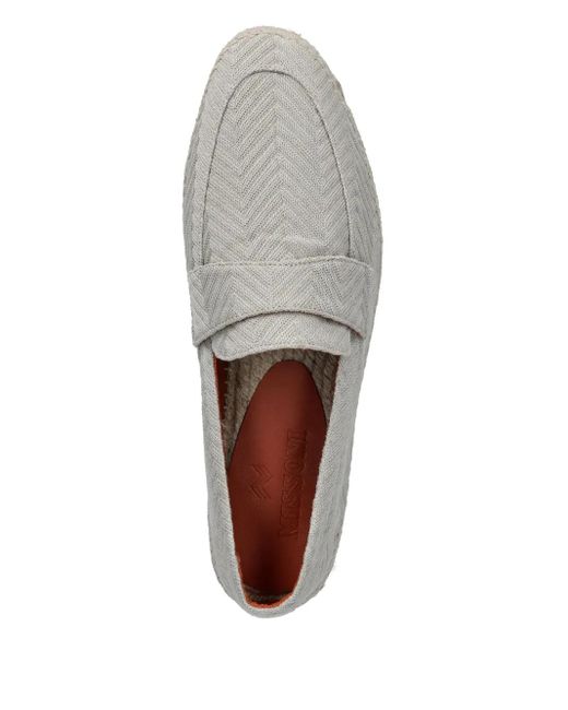 Missoni Gray Niko Slip-On Espadrilles for men