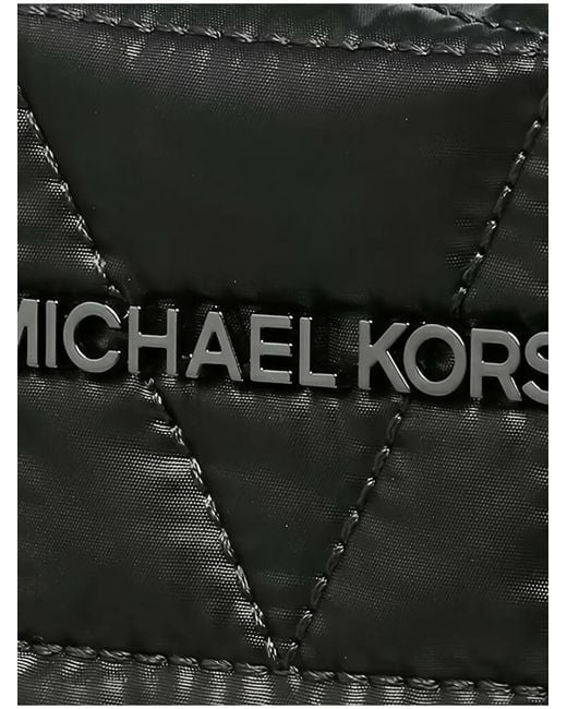 Michael Kors Black Winnie Quilted Tote Bag