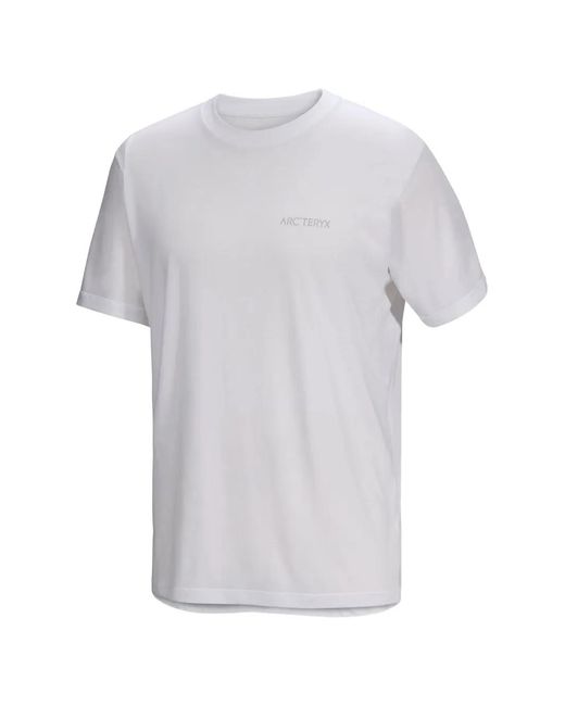 Arc'teryx White Kragg Logo-Detail T-Shirt for men