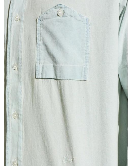 KENZO White Pocket Shirt for men