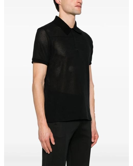 Courreges Black Courreges T-Shirts And Polos for men