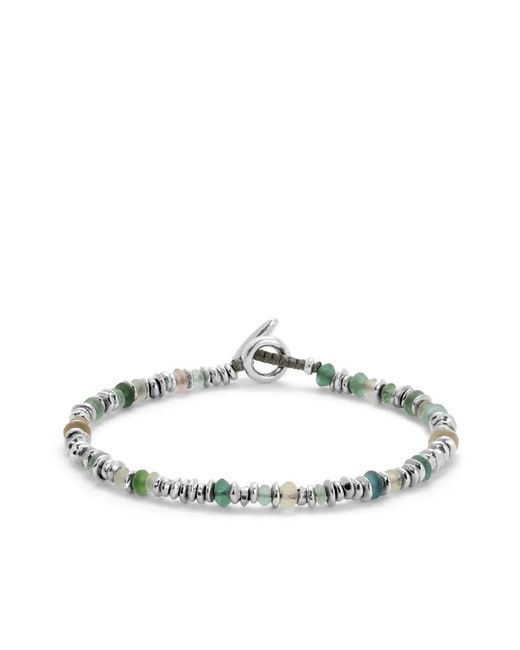 MAOR Metallic Pilla Bracelet With Roman Glass