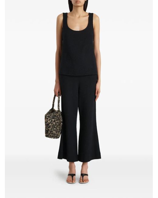 Khaite Black Walter Pants