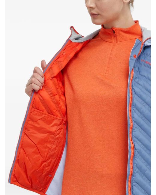 La Sportiva Blue Koro Jkt W Quilted-Design Jacket