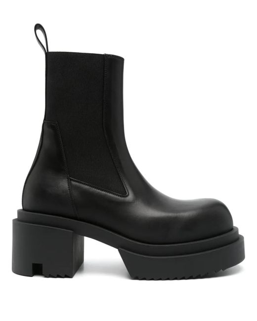Rick Owens Beatle Bogun 60mm ブーツ Black
