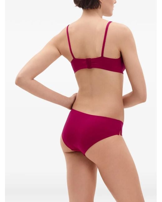 Eres Pink Soupless Bikini Bottoms