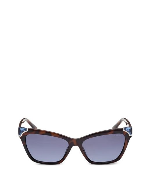 GUESS EYEWEAR Blue Cat-Eye Sunglasses