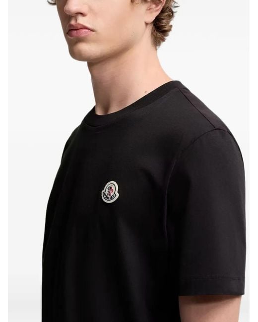 Moncler Black T-Shirt Pack for men