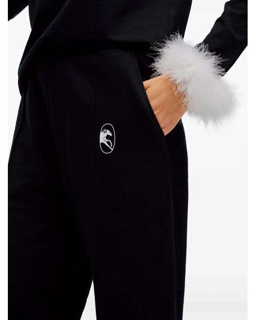 Sleeper Blue Logo-Print Track Pants