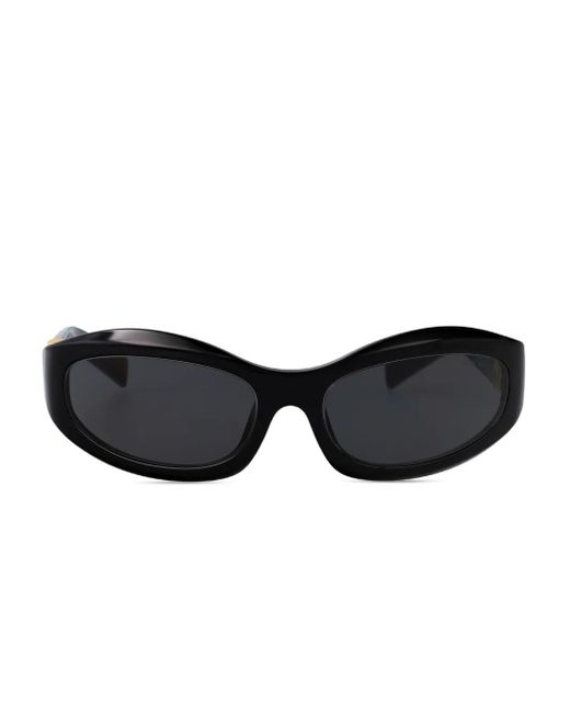 Miu Miu Black Cat-Eye Tinted Sunglasses
