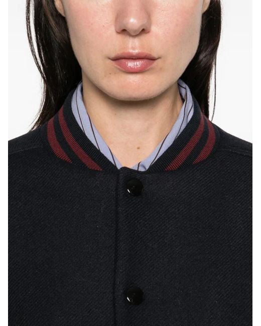 A.P.C. Black Alizee Buttoned Jacket