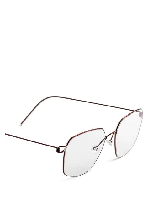 Lindberg Natural Daniela Geometric-Frame Glasses