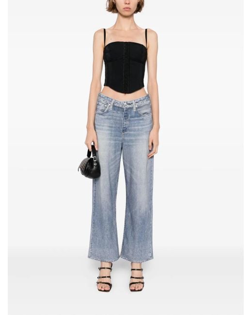 Rag & Bone Blue Miramar Andi Pants