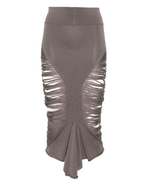Rick Owens Tanja スカート Gray