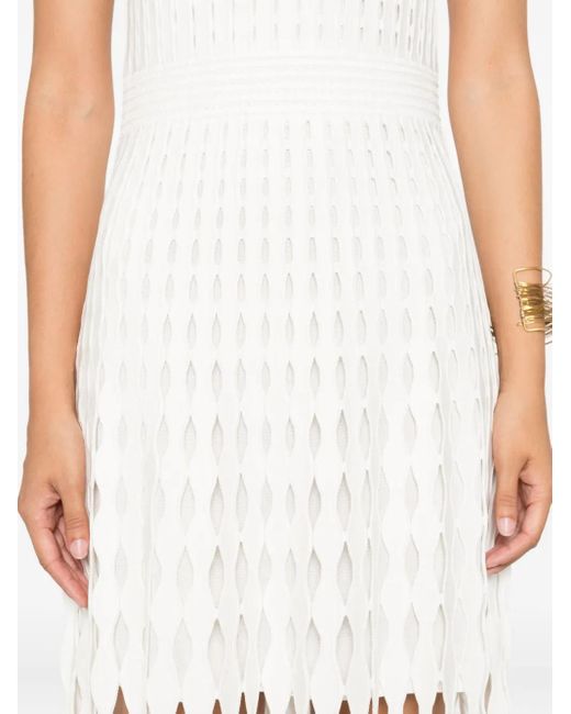 Jonathan Simkhai White Zyla Midi Dress