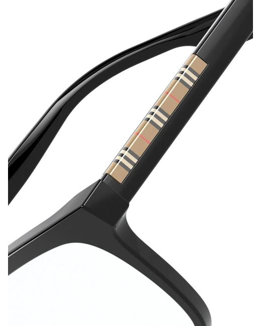 Burberry Brown Elm Square-Frame Glasses for men