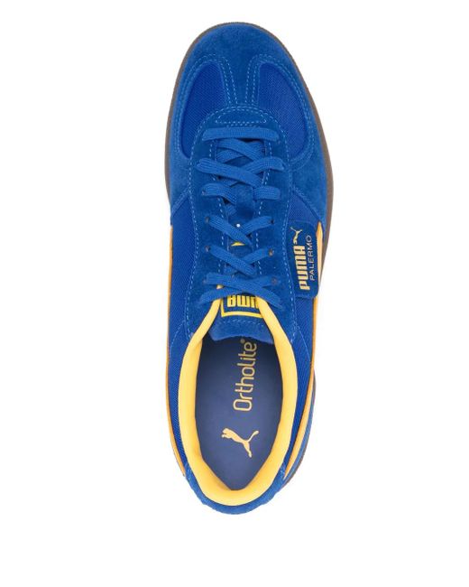 PUMA Blue Palermo Vintage Update Sneakers