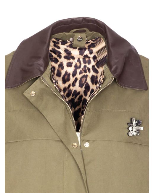 Giacca Con Cristalli di Liu Jo in Green