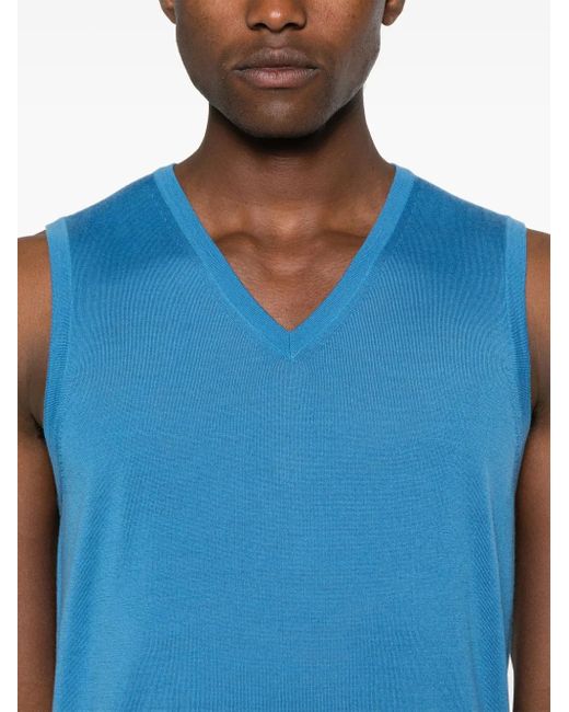 Chaleco De Punto MODES GARMENTS de hombre de color Blue