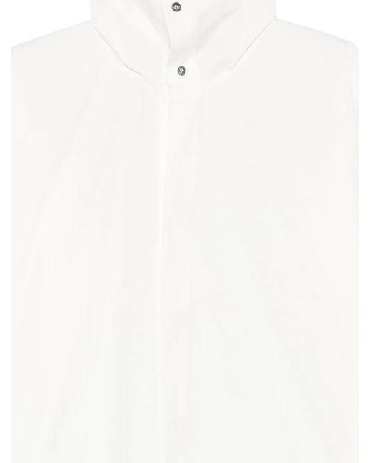 Sofie D'Hoore White Belor High-Neck Blouse