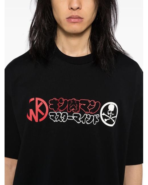 Mastermind Japan Black X Kinniku Buffalo T-Shirt for men